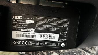 AOC LCD monitor - 2