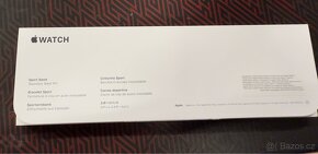 Řemínek pro Apple Watch 45mm Midnight Sport Band S/M - 2