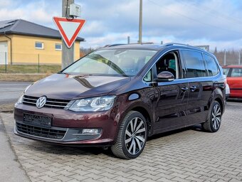 VW SHARAN 2.0TSi 162kW DSG 7MÍST WEBASTO KAMERA - 2