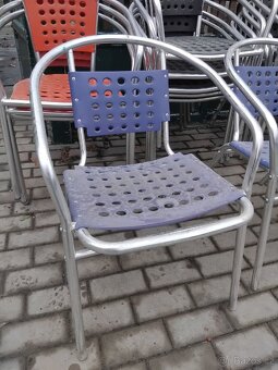 5x venkovní židle - 2