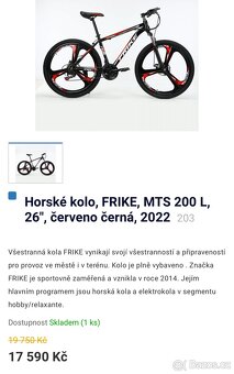 Kolo Frike vel. 26 - 2
