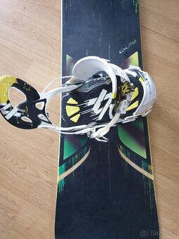 Snowboard VÖLKL COAL68 + vázání SP Fastec, délka 168 cm - 2