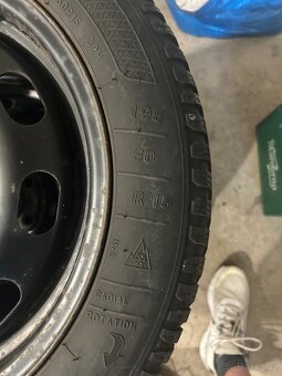 Zimní kola 195/50/R15 5x100 - 2