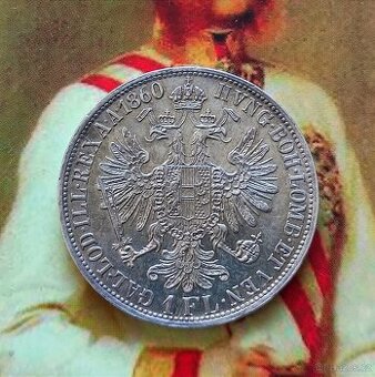 1 zlatník 1860 E - RL - 2