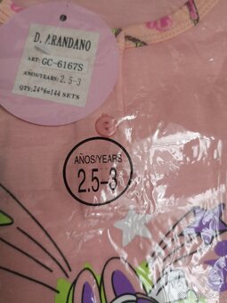 Dětské dívčí pyžamo - 2