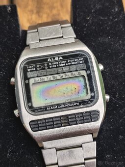 Staré digitálky Alba -Seiko - 2