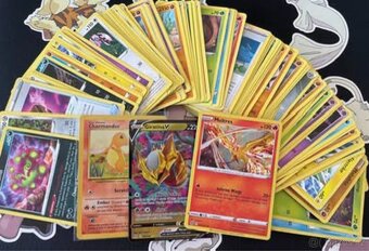Pokémon kartičky - balíček 100 Ks - 2