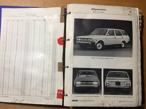Servisní kniha originál  Fiat 131 mirafiori Reparatur - 2