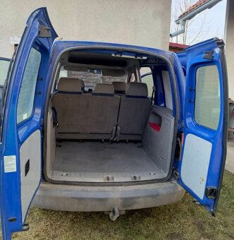 Caddy life 1.6 75kw benzín - 2