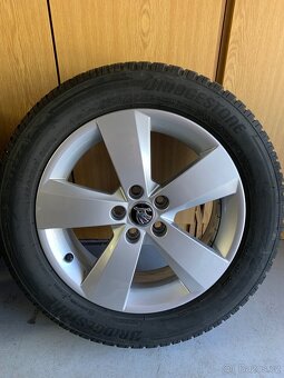 Zimni sada Alu Škoda Bridgestone 195/60 R 16 - 2