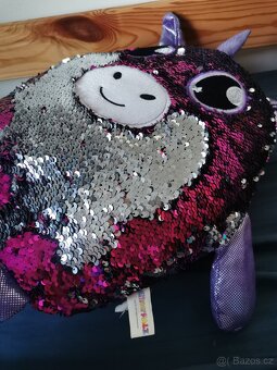 Polštářek plyšák Glitter Palz - 2