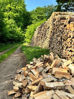 Palivové dřevo-akce doprava 20.km zdarma - 2