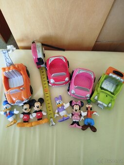 Mickey Mouse a jeho kamarádi, sada autíček - 2