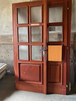 Dřevěné vchodové dveře - 2