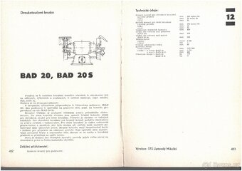Bruska dvoukotoučová BAD20 - 2