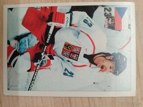 Nagano pohlednice hokej Jágr, Hašek, Šlégr, Svoboda - 2