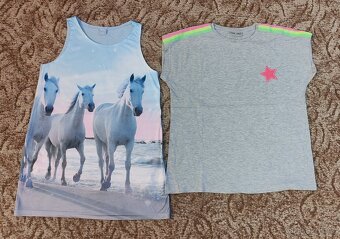 Dívčí trička vel. 158 - 2