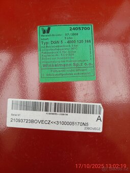 Expanzní nádoba 5 litrů. - 2