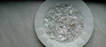 Skleněné korálky mix, české, 250g, 13 barev mixů - 2