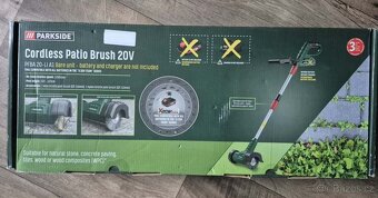 Aku čistič spár Parkside - 2