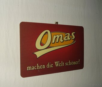 Reklamní cedule Omas - 2
