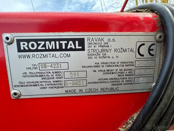 Rožmital shrnovač 4,2m - 2