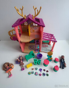 Enchantimals Mattel Jelení dům + 3 panenky - 2