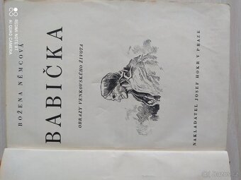 KNIHA "BABIČKA" z r. 1940 - 2