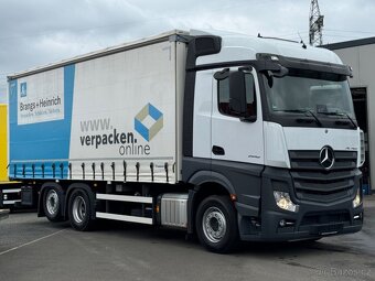 MB Actros 2542 L - 6x2 - Shrnovačka - Edscha + postranice - 2