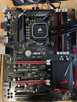 i7 4770K + Z87 MAXIMUS HERO + CORSAIR H100 - 2