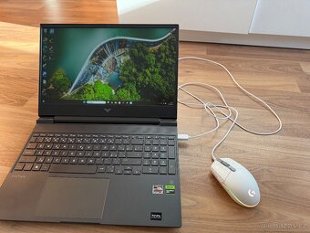 Herní notebook HP Victus 15,RTX 2050, Ryzen 5 - 2