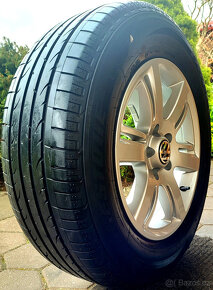 alu R17 5x120 orig. VW Amarok, T5 (+pneu Bridgestone 245/65) - 2