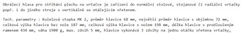 Obrážecí hlava, nůžky. - 2