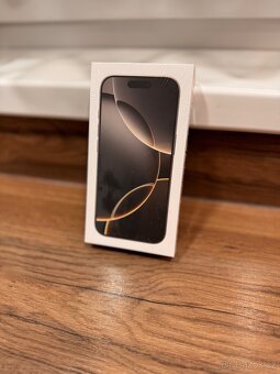 Apple iPhone 16 PRO, 128GB, přírodni titan, nový - 2