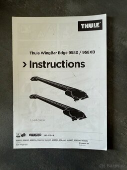 Příčníky Thule WingBar Edge 958X/958XB - 2