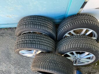Alu.kola Ford Mondeo - 225/45/17 zimní zánovní pneu. - 2