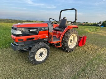 Kubota GL261 s mulčovačem FOX EFGC 145 - 2