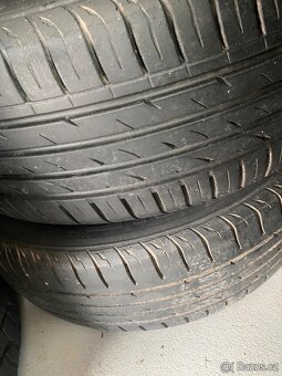 Plechové disky 15” 5x100 a letní pneu 185/60/R15 - 2