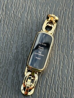 Chytrý náramek Fitbit Luxe zlatý - 2