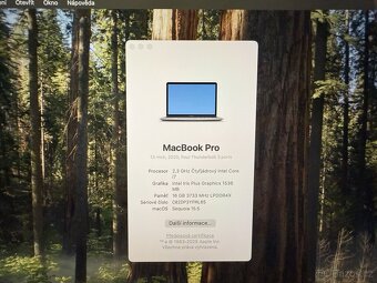 MacBook Pro 13" 2020 i7 / 16GB / 500GB DPH - 2