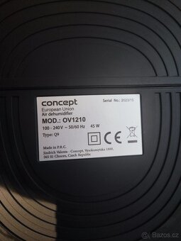 Odvlhčovač Concept - 2