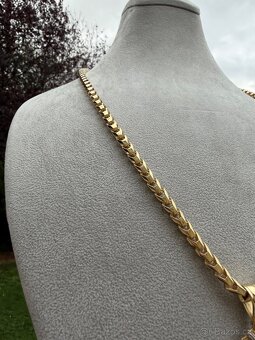 Zlaty řetež ANKR - Nový vzor - 67.6G 585 14K - KRÁSNÝ KOUSEK - 2