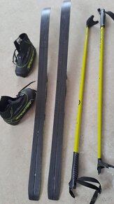 Dětské lyže + boty + hůlky - 2