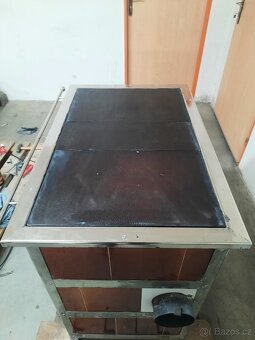 Kachlový sporák - 2