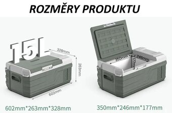 NOVÁ autolednice kompresorová 15l ALPICOOL - 2