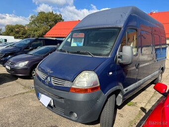Renault Master 2.5 DCi, 107kw,2009, 161 tis km  - ZÁVADA - 2