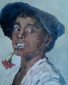 Originál, malovaný obraz - 2