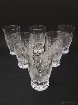 Sklenice broušené - 2