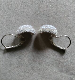 Perlickove půlkulaté náušnice - 2