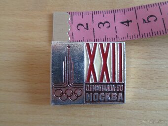 Odznak - Olympiáda 1980 Moskva - 2